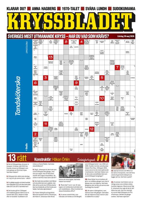 Aftonbladet Lördag 30.5.2026