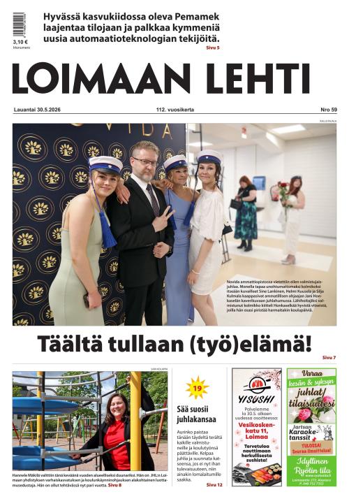 Loimaan Lehti 30.5.2026