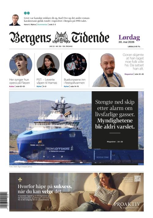 Bergens Tidende 30.5.2026