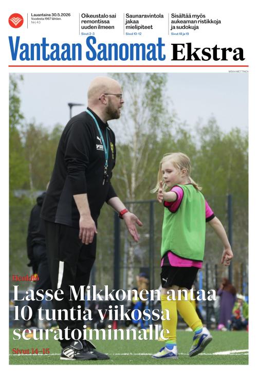 Vantaan Sanomat (Itä) 30.5.2026