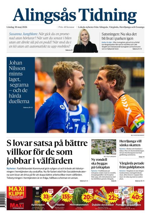 Alingsås Tidning 30.5.2026