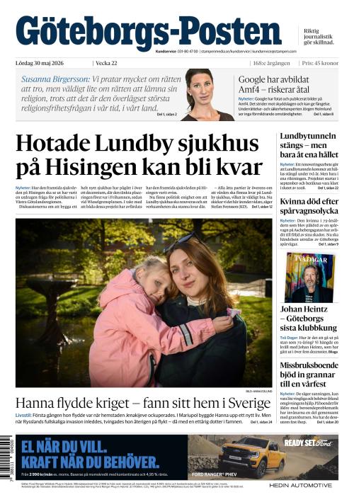 Göteborgs-Posten 30.5.2026