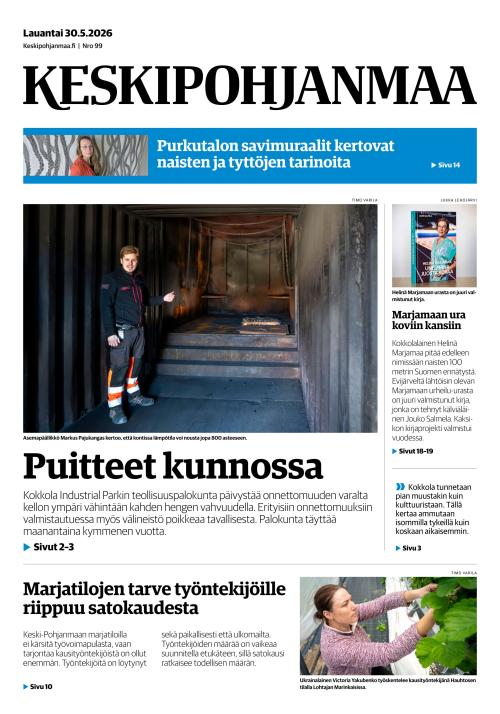 Keskipohjanmaa 30.5.2026