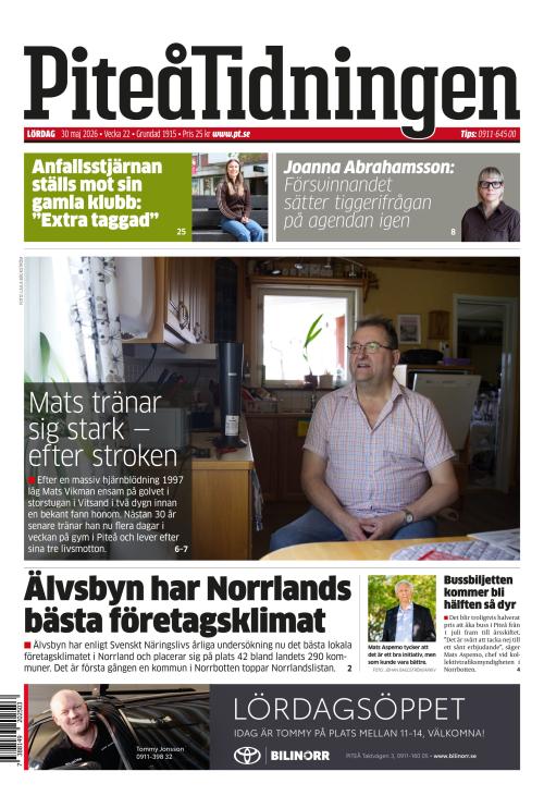 Piteå-Tidningen 30.5.2026