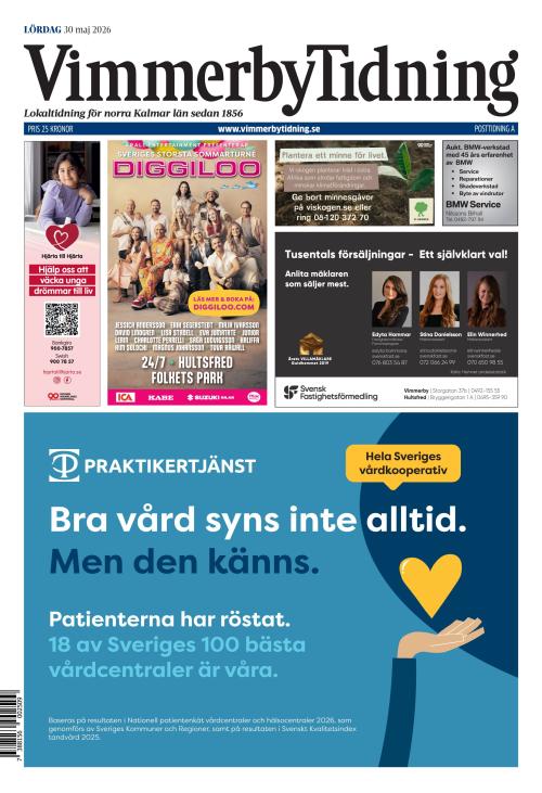 Vimmerby Tidning / Kinda-Posten 30.5.2026