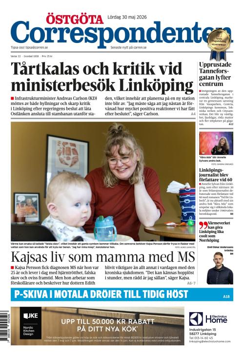 Östgöta Correspondenten 30.5.2026