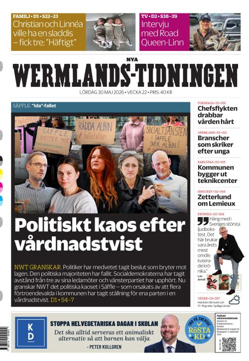 Nya Wermlands-Tidningen 30.5.2026
