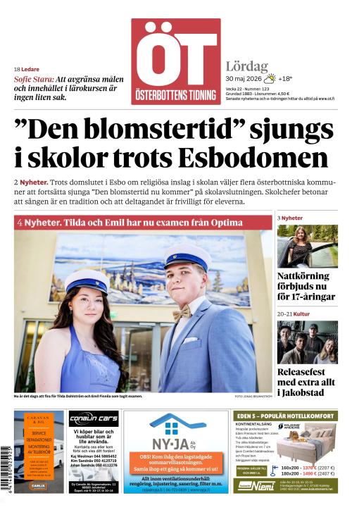 Österbottens Tidning 30.5.2026