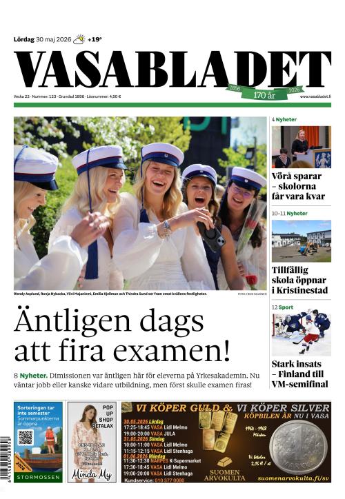 Vasabladet 30.5.2026