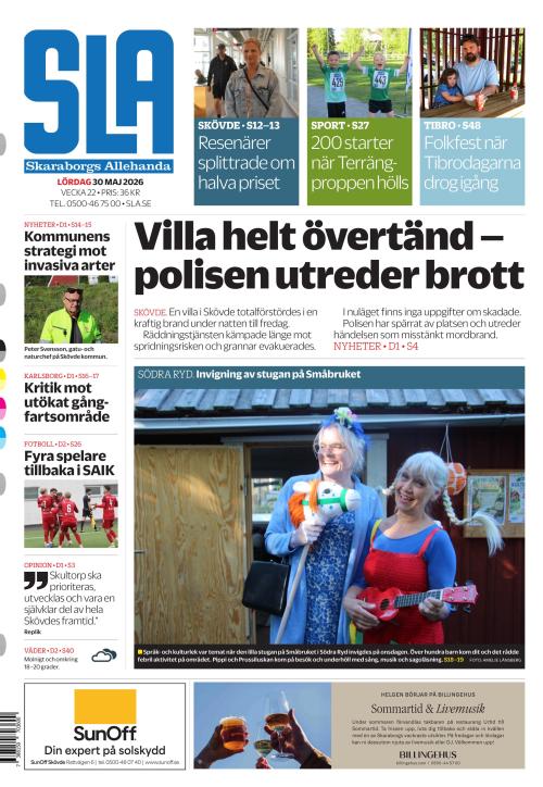 Skaraborgs Allehanda 30.5.2026