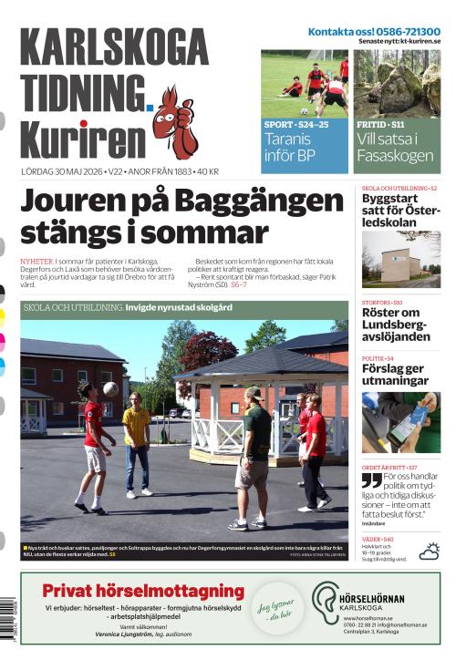 Karlskoga Tidning-Kuriren 30.5.2026