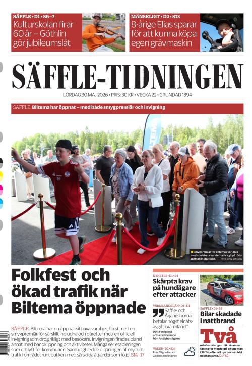 Säffle-Tidningen 30.5.2026