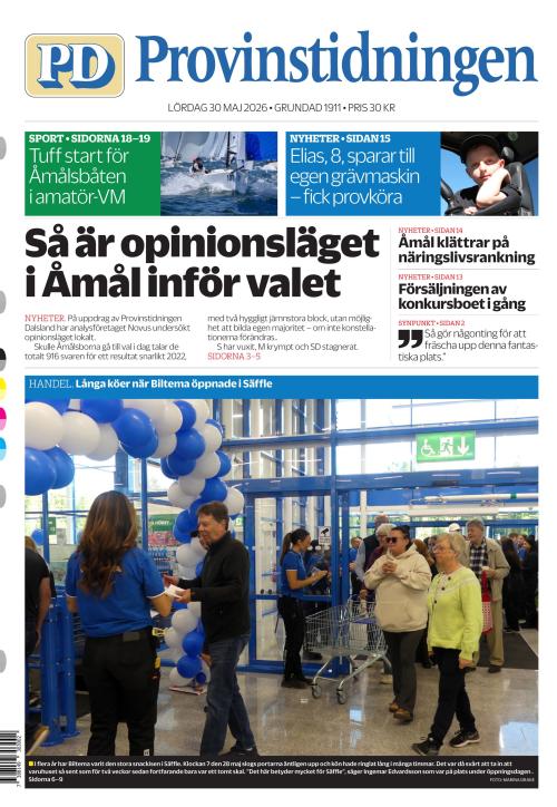 Provinstidningen Dalsland 30.5.2026