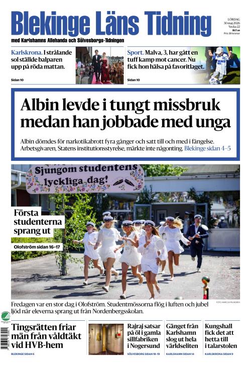 Blekinge Läns Tidning 30.5.2026