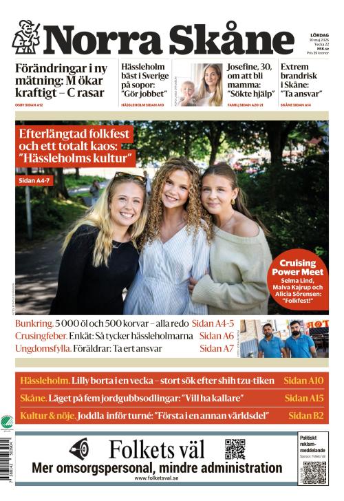 Norra Skåne 30.5.2026