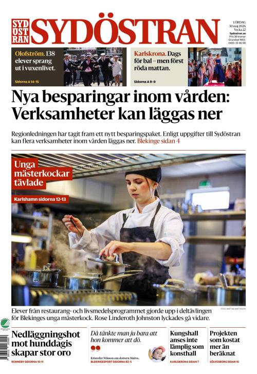 Sydöstran 30.5.2026