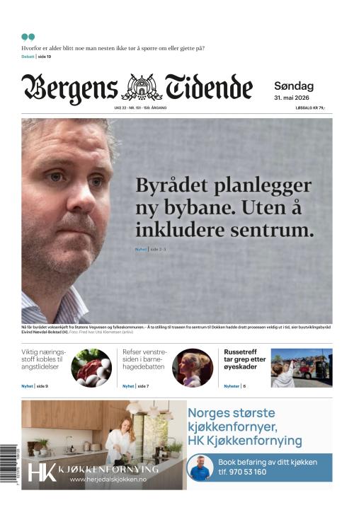 Bergens Tidende 31.5.2026