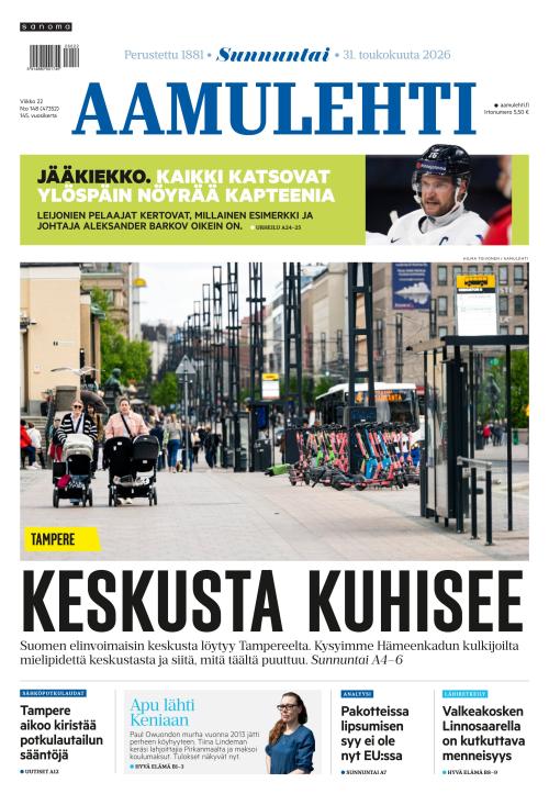 Aamulehti 31.5.2026