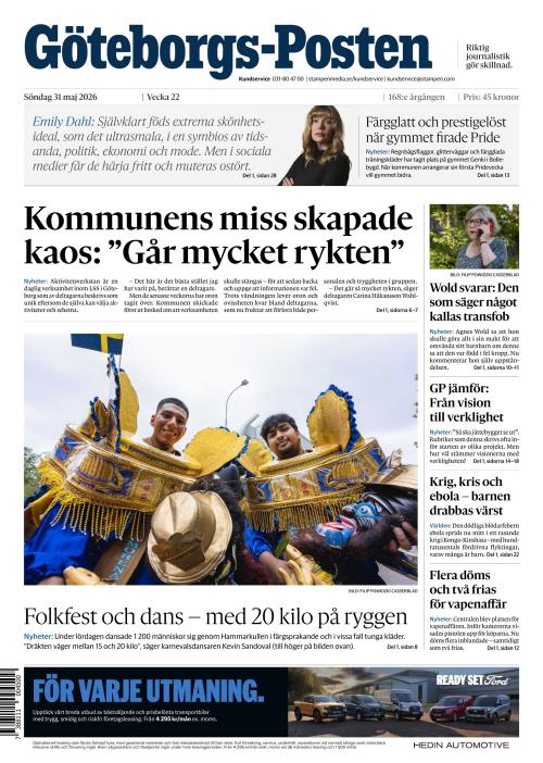 Göteborgs-Posten 31.5.2026