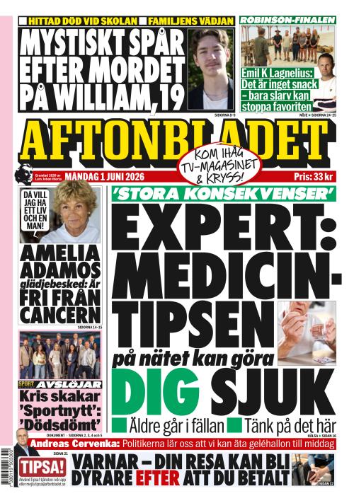 Aftonbladet 1.6.2026