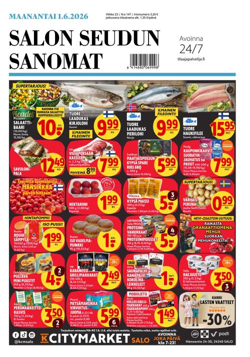 Salon Seudun Sanomat 1.6.2026