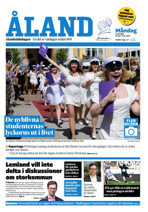 Ålandstidningen 1.6.2026