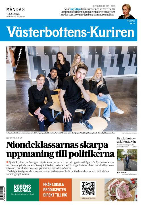 Västerbottens-Kuriren (SE) 1.6.2026