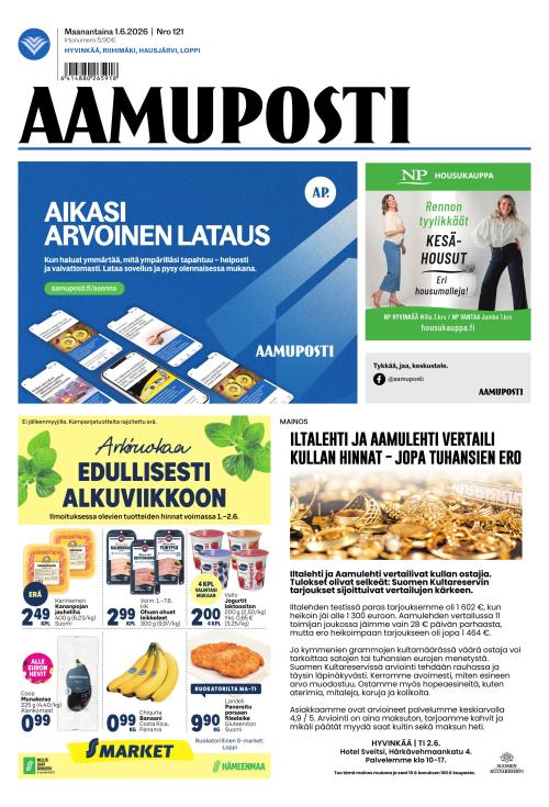 Aamuposti 1.6.2026