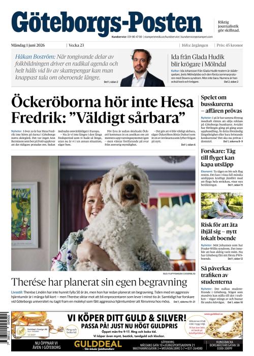 Göteborgs-Posten 1.6.2026