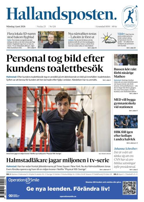 Hallandsposten 1.6.2026