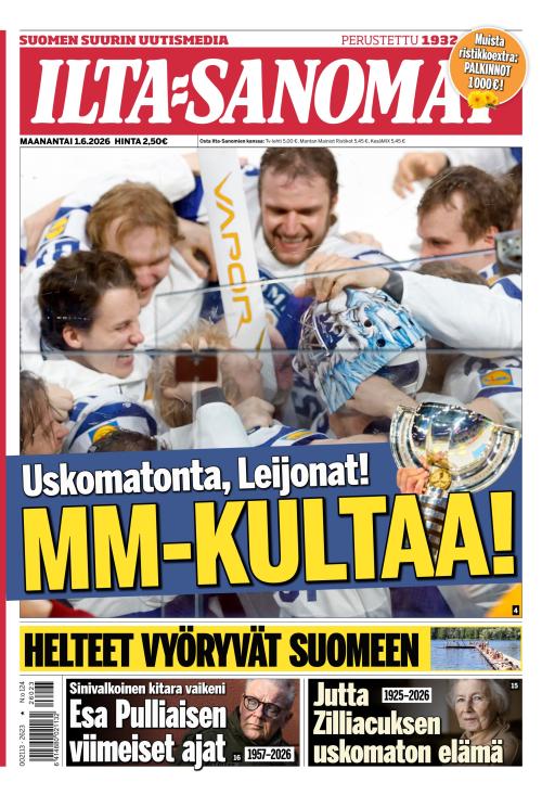 Ilta-Sanomat 1.6.2026