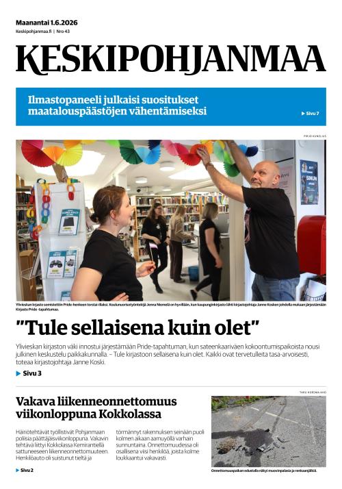 Keskipohjanmaa 1.6.2026