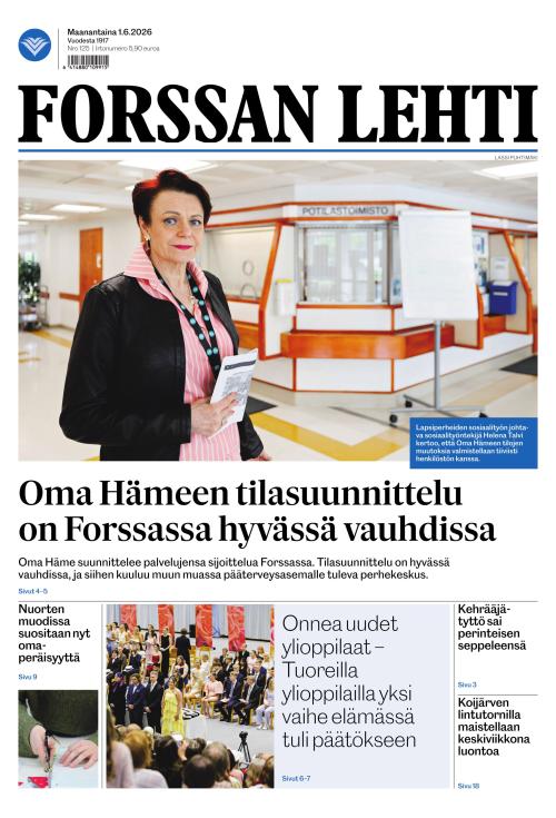Forssan Lehti 1.6.2026
