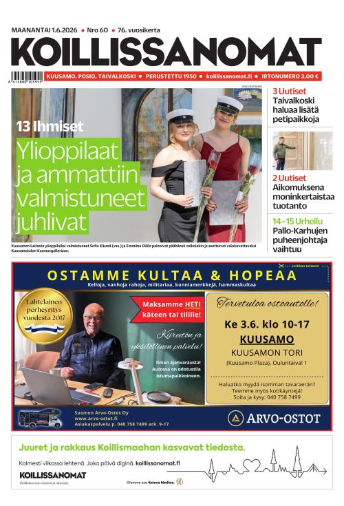 Koillissanomat 1.6.2026