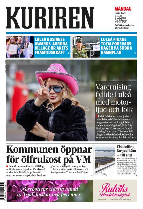 Norrbottens-kuriren 1.6.2026
