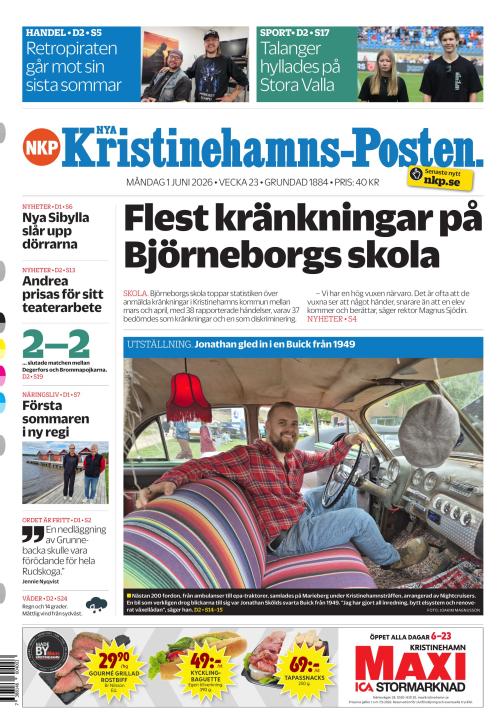 Nya Kristinehamns-Posten 1.6.2026