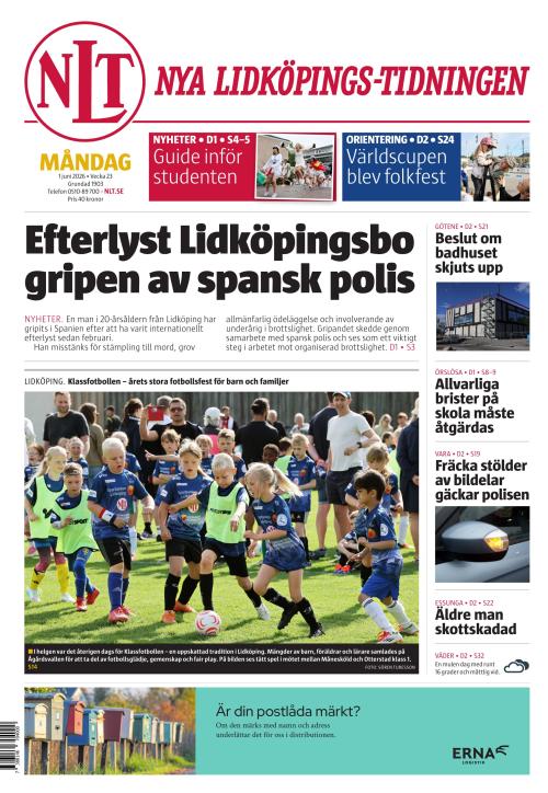 Nya Lidköpings-Tidningen 1.6.2026