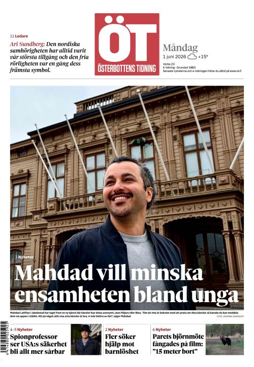 Österbottens Tidning 1.6.2026