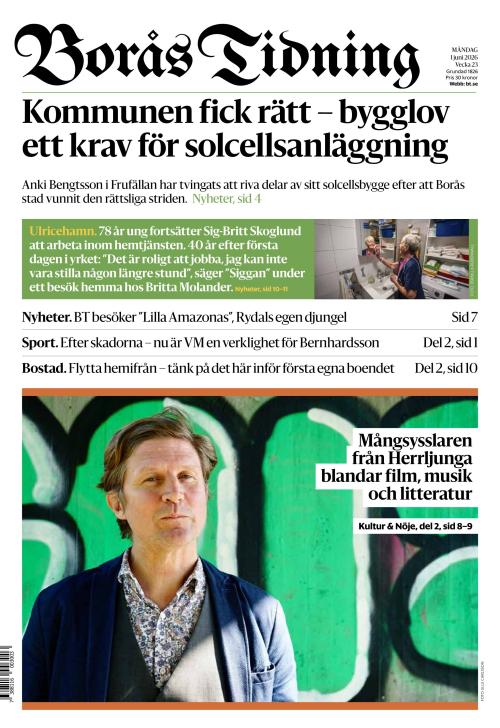 Borås Tidning 1.6.2026
