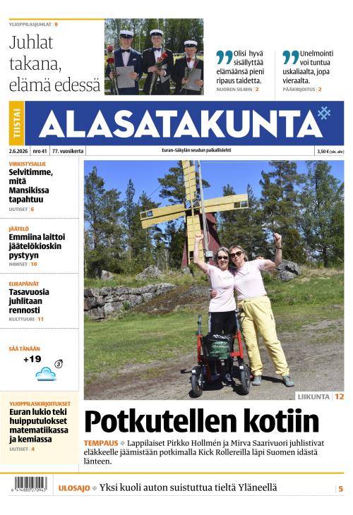 Alasatakunta 2.6.2026