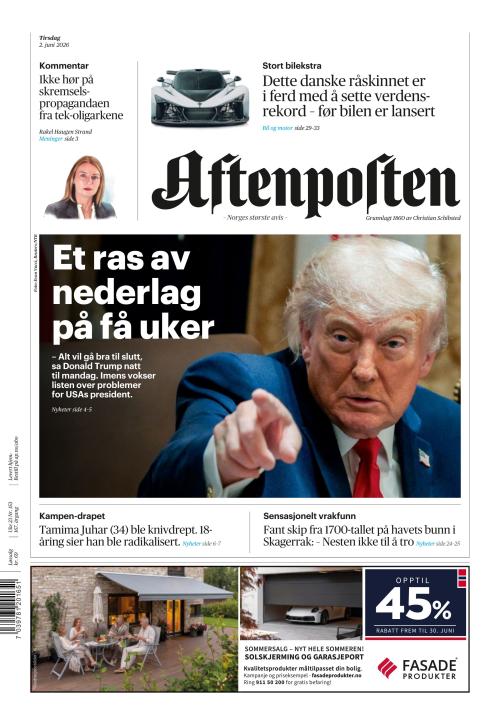 Aftenposten 2.6.2026