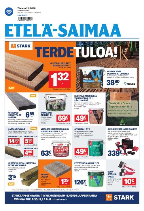 Etelä-Saimaa 2.6.2026