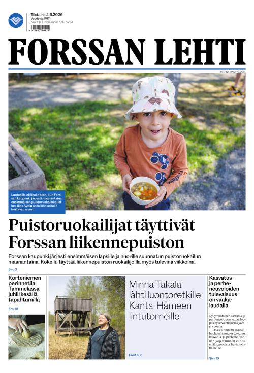 Forssan Lehti 2.6.2026