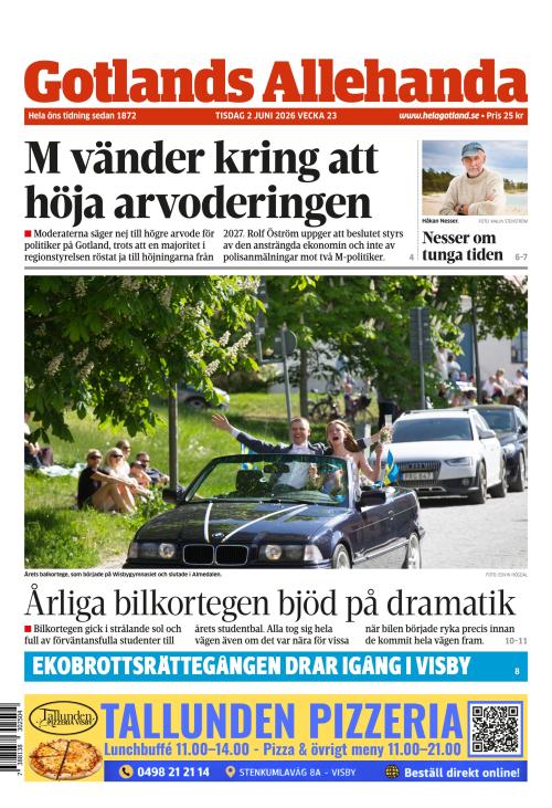 Gotlands Allehanda 2.6.2026