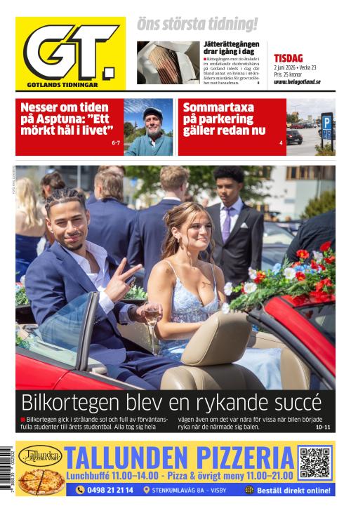 Gotlands Tidningar 2.6.2026
