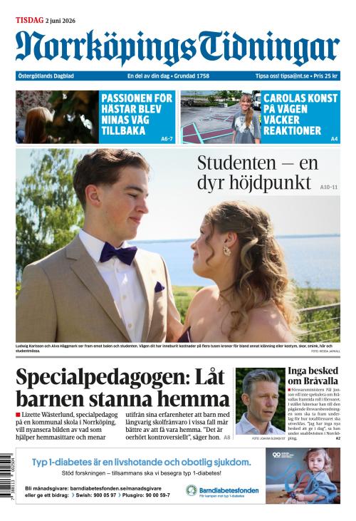 Norrköpings Tidningar 2.6.2026