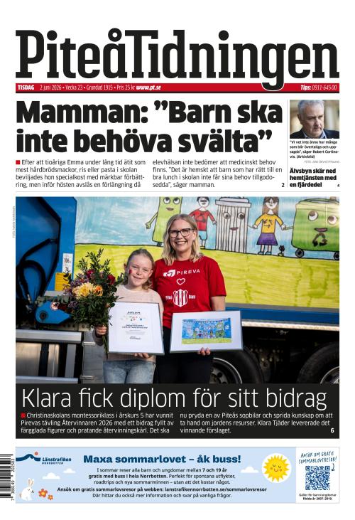 Piteå-Tidningen 2.6.2026