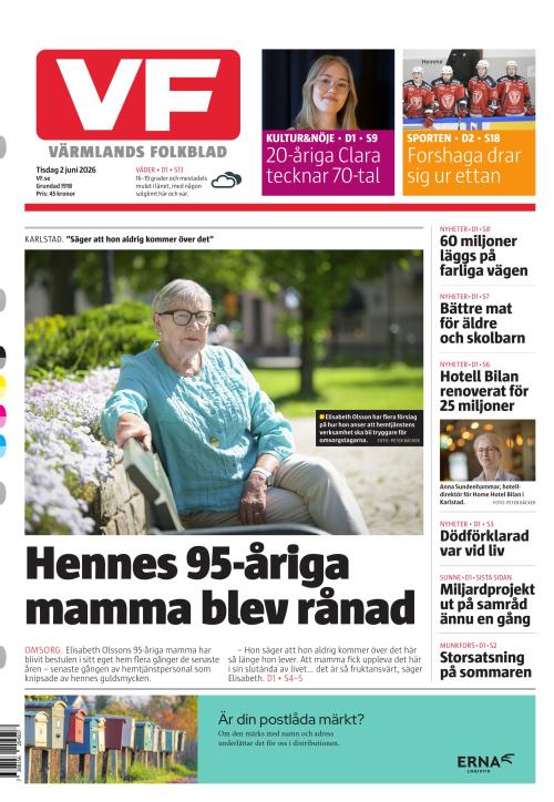 Värmlands Folkblad 2.6.2026