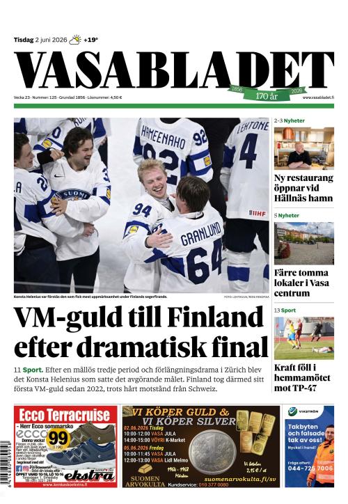 Vasabladet 2.6.2026