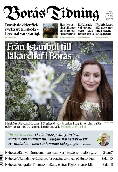 Borås Tidning 2.6.2026
